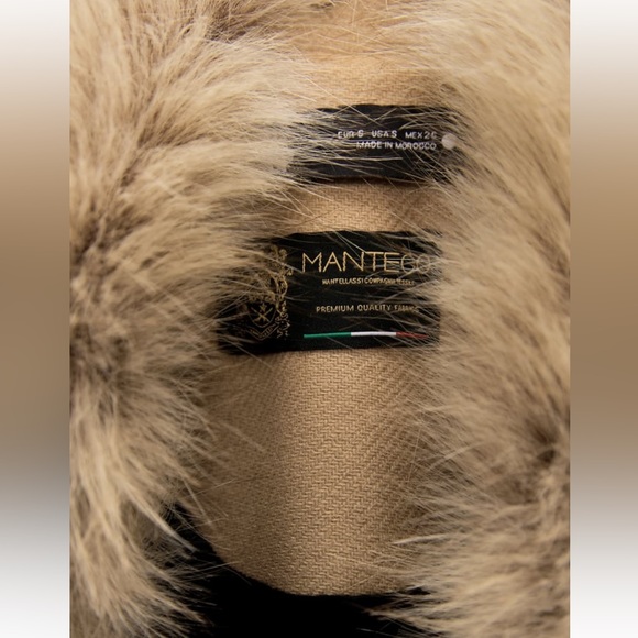 Zara Long Wool Blend Coat - Picture 7 of 7